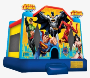 Justice League - Superhero Jumping Castle Hire Melbourne