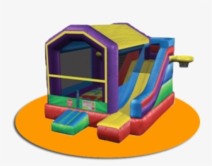 Wacky Combo Unit - Inflatable Bounce House For Sale