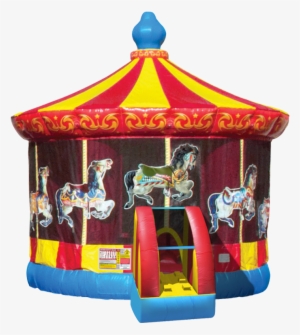 Carousel Bounce House Rental - Inflatable Castle