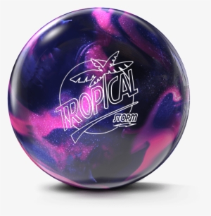 Pink/purple Tropical Png - Tropical Storm Bowling Ball Pink And Purple