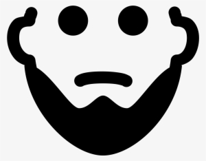 Short Beard Icon - Beard Net Icon