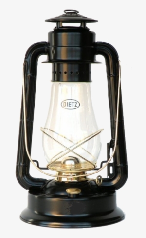 Electric Lantern Table Lamps - Dietz Blizzard Hurricane Oil Lantern - Black