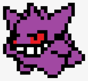 Gengar - Pixel Art Pokemon Gengar