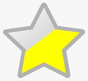 Star Grey/yellow - Star Yellow And Grey