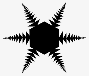 Snowflake Winter Snow - Corazones Amarillos Y Negros