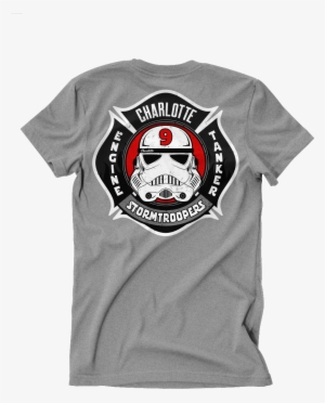 Charlotte Fire Engine 9 - 2 Pac Fou Tee-shirt Rouge