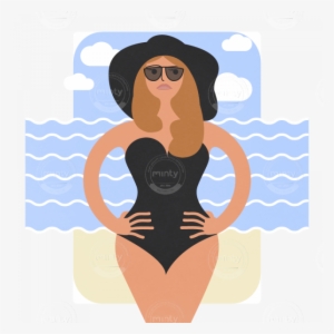 Beach Mom Owl - Maillot