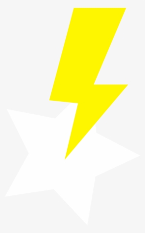 The Flash Clipart Lighning - Rose Gold Star Clip Art