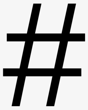 Open - Simbolo Hashtag Png