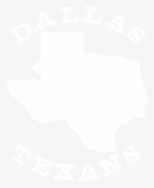 Dallas Texans Logo Black And White - Web Logo Png White