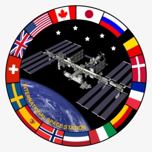 Nasa Emblems Of Big - Iss Space Station Logo