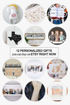 12 Personalized Gifts You Can Buy On Etsy Right Now - Collage