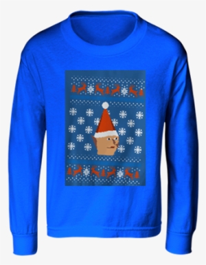 Youth Long Sleeve T-shirts - Runescape Ugly Sweater