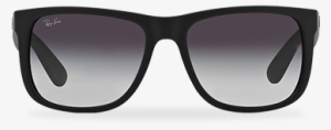 Ray-ban Justin Classic Black With Grey Gradient Lens - Ray-ban Justin Classic