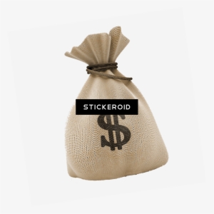 Bag Dollar Money - Back Back Back Oval Ornament