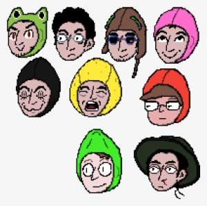 Filthy Frank Stickers - Cartoon