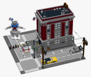 0010277 Mcs The Lego Ghostbusters - House