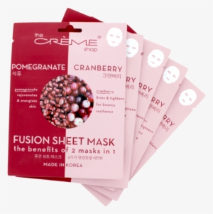 Pomegranate & Cranberry Fusion Sheet