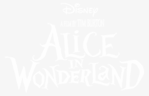 Alice In Wonderland - Tv Logo White Png