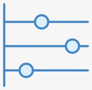The Timeline Icon Is Comprised Of Four Lines And Three - Linha Do Tempo Icone Png