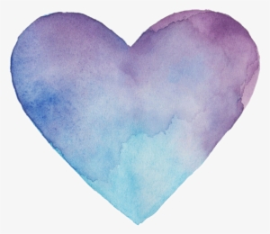 Heart Love Colorfull Blue Lila Vileta Tumblr Corazon - Heart