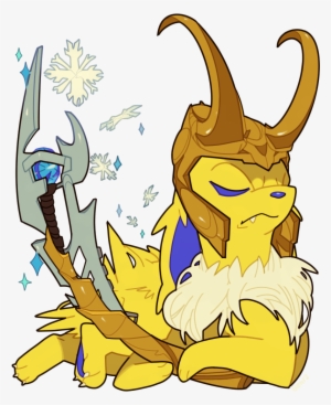 Jolteon And Loki (the Avengers) - Funny Jolteon