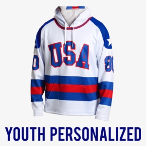Usa Hockey Jersey Sweatshirt