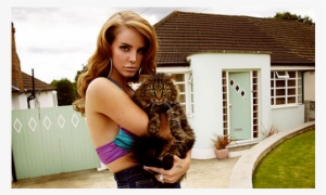 Lana Del Rey - Lana Del Rey With Cat