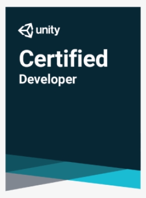 Unity Certified Developer - Unity Certification Png