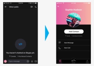 De-cluttered Profiles Originally, Skype Required You - User
