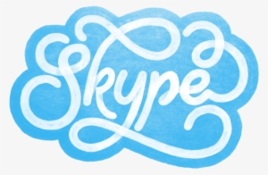 Skype - Hand Lettering Logo Design