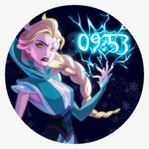 Epic Elsa Watch Face Preview