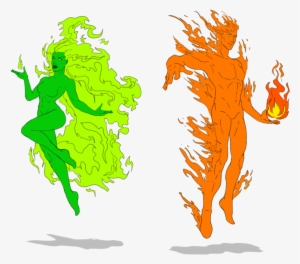 Human Torch Png - Human Torch And Fire
