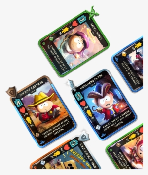 Full Of Trademark South Park Humor, Favorite Characters - Collectible Card Game