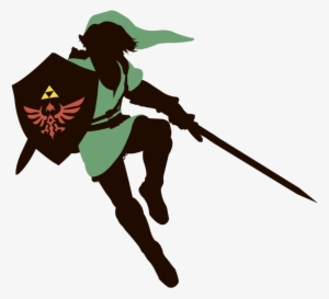 Link - Zelda Link Silhouette
