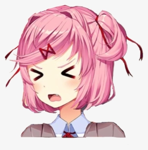 Natsuki Ddlcnatuski Ddlc Dokidokiliteratureclub Cute - Doki Doki Literature Club Natsuki Sprites
