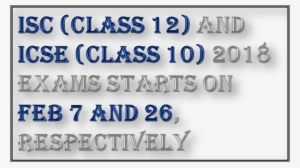 Image Of Isc And Icse (class 10) - Cbse Exam, Class 12