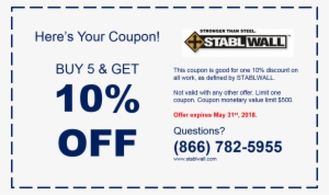 May Coupon - Coupon