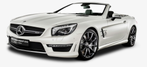 White Mercedes Amg Sl63 Car Png Image - Luxury Car White Sport