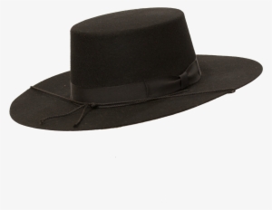 Bolero Wide Brim Flat Crown Hat By Capas - Flat Brim Flat Crown Hat