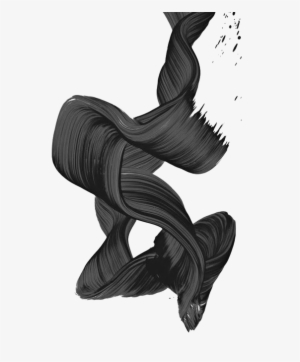 Brush Sticker - Single Brush Stroke Painting