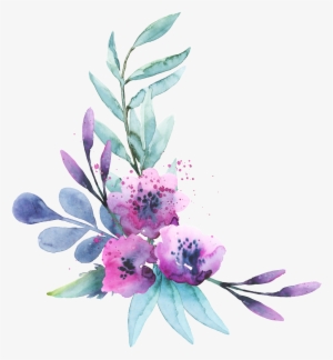 This Graphics Is Can Purple Flower Transparent Decorative - Portable Network Graphics