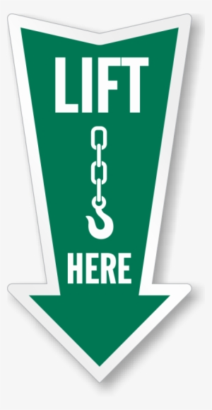 Zoom, Price, Buy - Lift Here Stickers