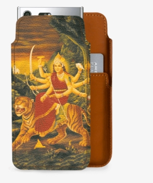 Dailyobjects Indian Mythology Lakshmi Tiger Real Leather - Durga Saptashati