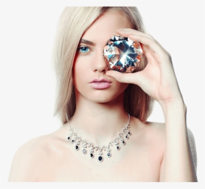 D - Beautiful Lady With Diamond