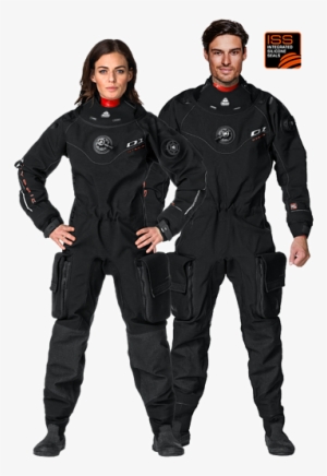 See A Video Presentation Of The Suit >> - Waterproof - D1 Hybrid Iss Lady Trockentauchanzug