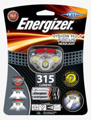 Energizer<sup>®</sup> Vision Hd Focus Headlight - Energizer Vision Hd Focus Headlight 300 Lumens