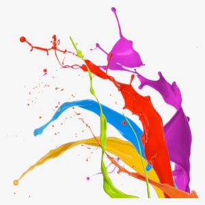 Diploma In Media And Graphic Design - Paint Splash Png Transparent