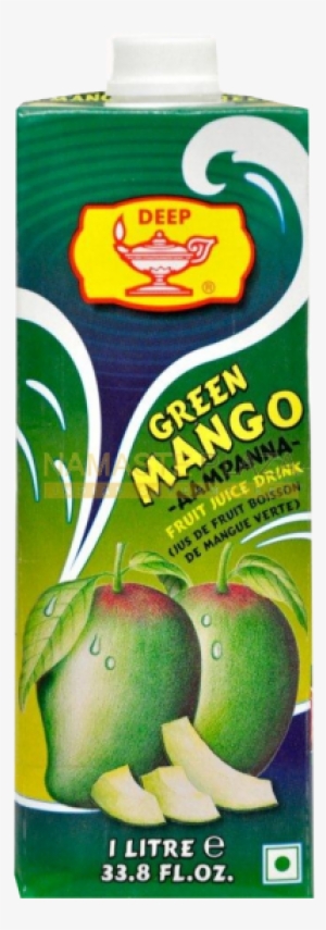 Deep Green Mango Juice - Deep Green Mango Aam Pana Drink 1 Liter