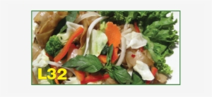 Drunken Noodle Veggie, $8 - Bun Cha